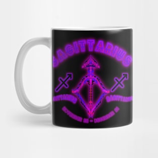 Sagittarius 9a Black Mug